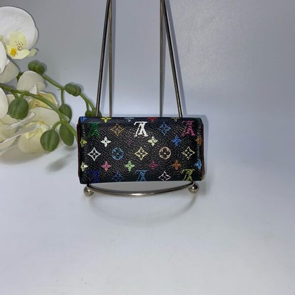 Authentic Louis Vuitton Colorful 4 Key Wallet - Picture 2 of 8